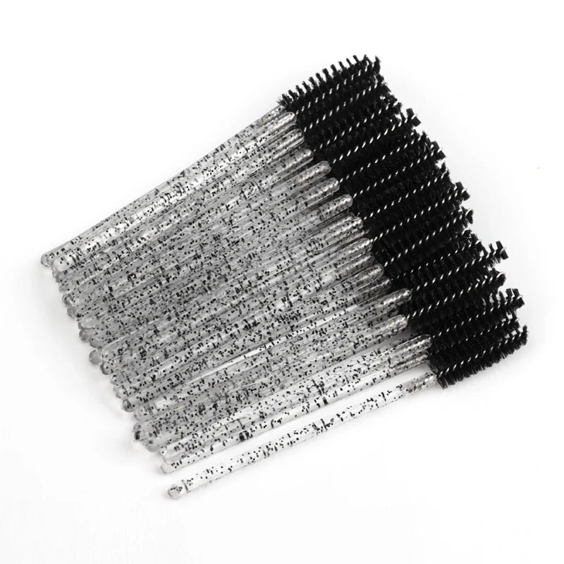 5/50pcs Crystal Eyelashes Brush Makeup Extension Eyebrow Brushes Eye Lashes Makeup Professional Makeup Beauty Tool