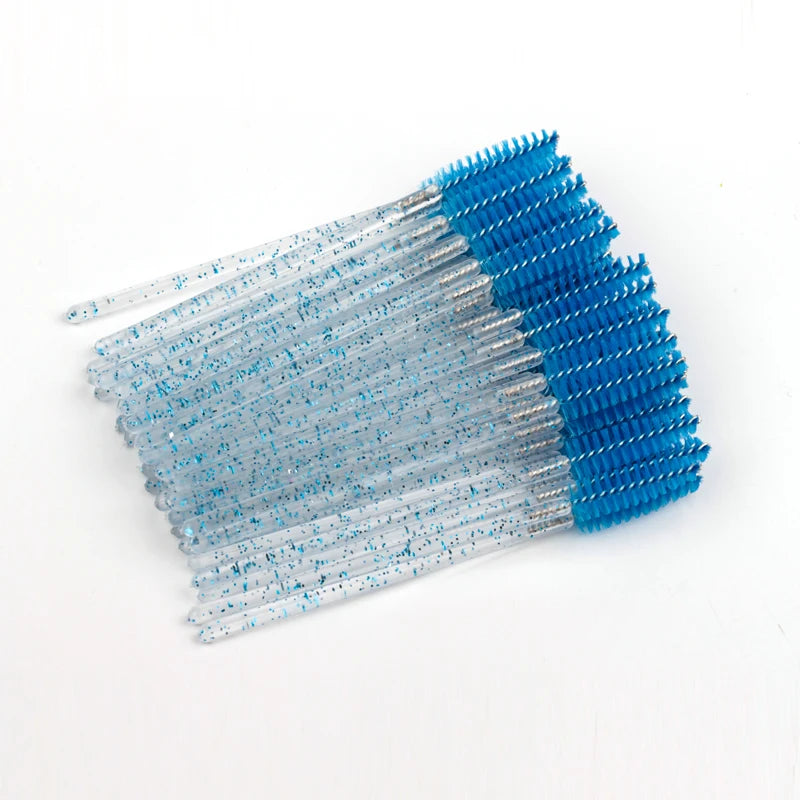 5/50pcs Crystal Eyelashes Brush Makeup Extension Eyebrow Brushes Eye Lashes Makeup Professional Makeup Beauty Tool