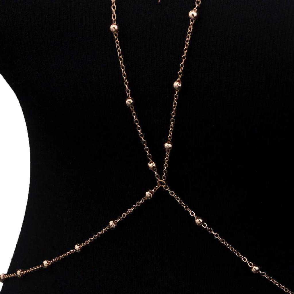 New Sexy Fashion Swimsuit Bra Body Chain Ladies Body Bead Chain Accessories BD7016