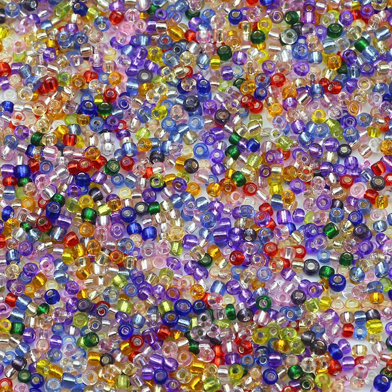 2/3/4mm Miyuki Glass Seed Beads Japanese 11/0 Waterproof Glass Spacer Loose Beads for Jewelry Making DIY Bracelet Sewing 18g/lot