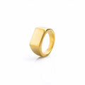 Jiayiqi Classic Frosted/Smooth Tops Men's Rock Punk Rings Cool Fashion Individuality Signet Ring For Women Man Party Jewelry
