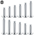10Pcs/50Pcs G23 Titanium Piercing Labret Bar Labret Ring Earring Studs Replacement Piercing Post Only No Ends Body Jewelry