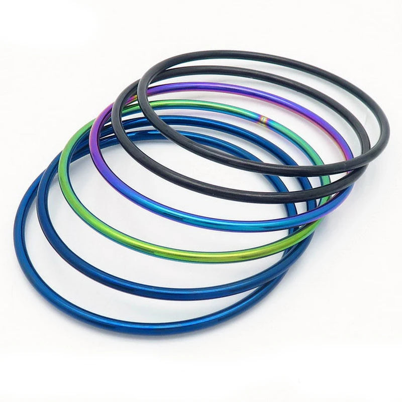 Simple Stainless Steel Bracelet For Women Men Gold Silver Color Geometry Wire Round Bangle Female Trendy Jewelry Wristband Gifts