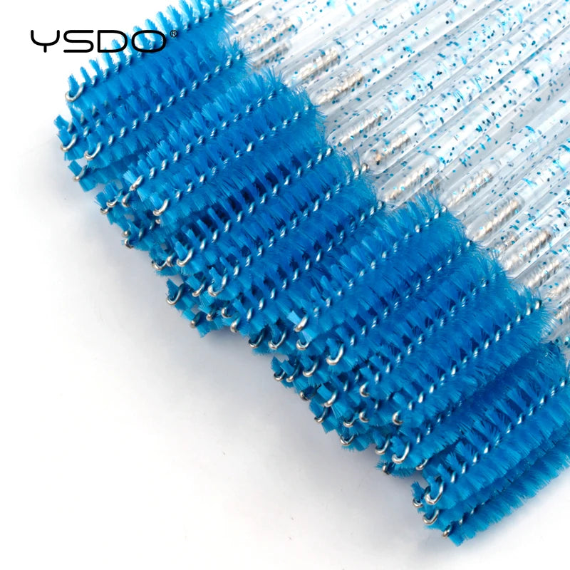 5/50pcs Crystal Eyelashes Brush Makeup Extension Eyebrow Brushes Eye Lashes Makeup Professional Makeup Beauty Tool